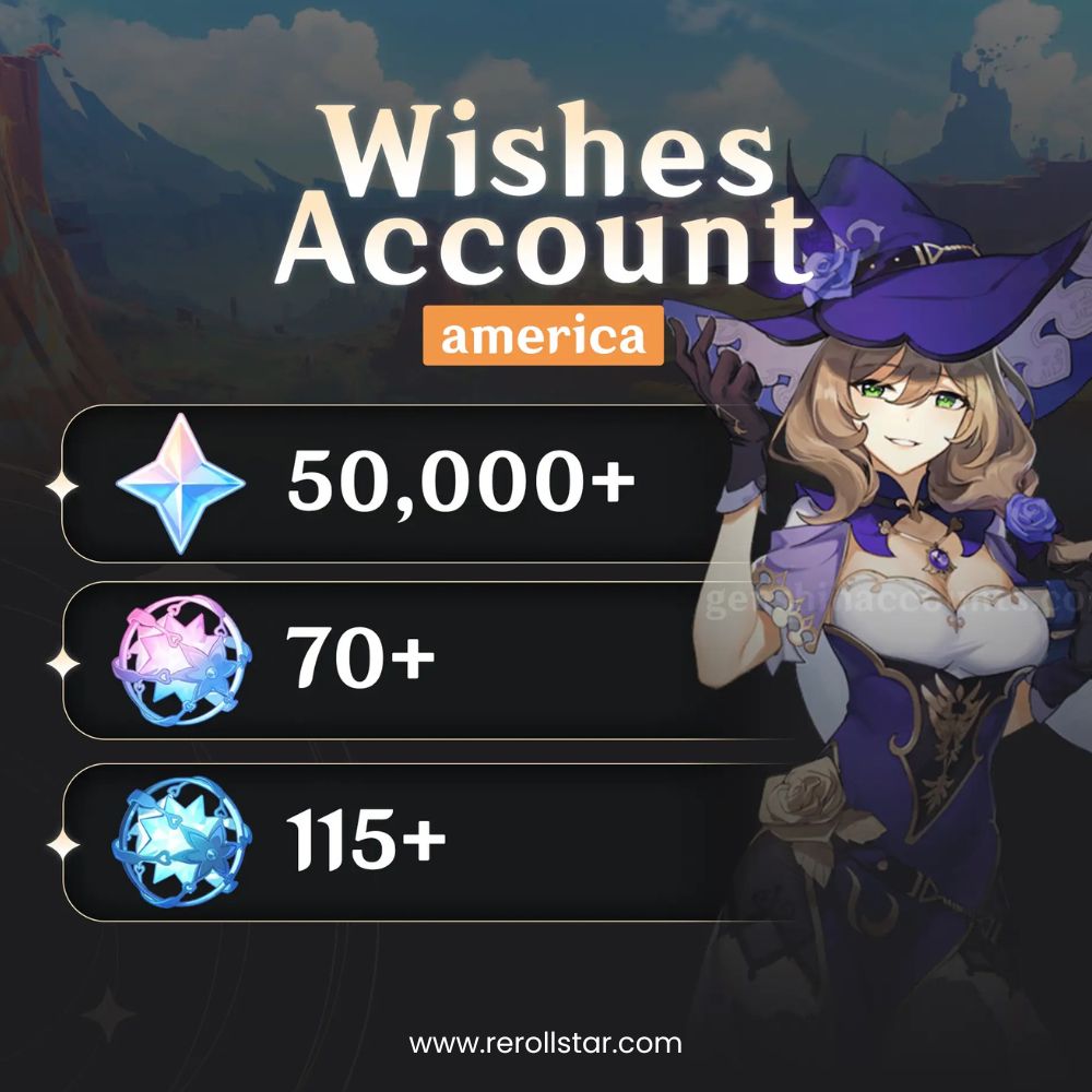Genshin Impact Reroll Account - America Server