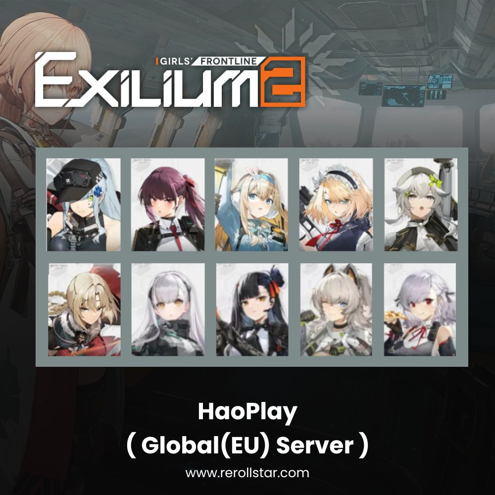Girls' Frontline 2 Starter Account with SSR Combo – HaoPlay Global(EU) Server